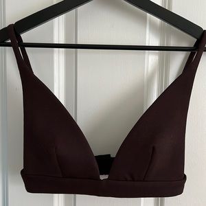 Brand new zara crop top. Reminds of Prada bralette top.